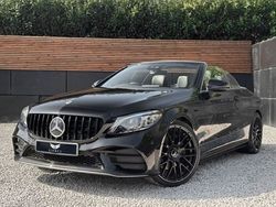 Black Used 2019 Mercedes C220 AMG line Cabriolet | £19,750 (Fair price)