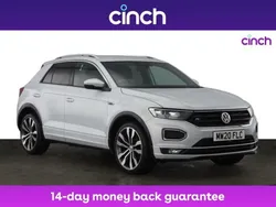 Silver Used 2020 VW T-Roc R-line SUV | £16,479 (Fair price)