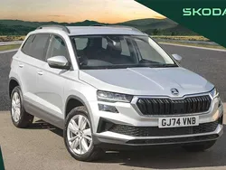 Brilliant silver metallic New 2024 Skoda Karoq SE L SUV | £24,995 (Super price)