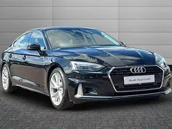 Mythos black Used 2022 Audi A5 Sport Coupe | £24,999 (Good price)