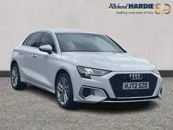 White Used 2022 Audi A3 Sportback Sport Hatchback | £18,999 (Fair price)