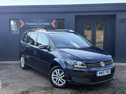 Blue Used 2015 VW Touran SE MPV | £8,250 (Good price)