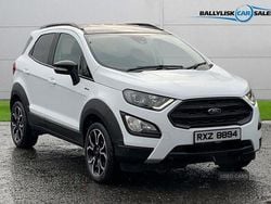 White Used 2022 Ford Ecosport Active SUV | £12,475 (Fair price)