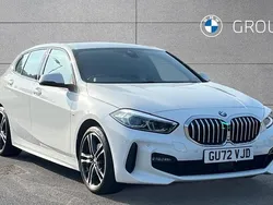 White Used 2022 BMW 118 M Sport Hatchback | £23,595 (Fair price)