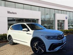 White Used 2024 VW Tiguan Allspace R-line SUV | £36,899 (Expensive)