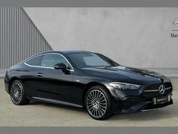 Obsidian black metallic Used 2025 Mercedes CLE300 AMG Line Premium Plus Coupe | £51,280 (Fair price)
