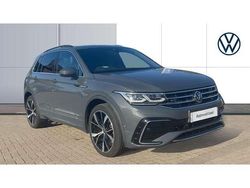 Grey Used 2021 VW Tiguan R-line SUV | £24,995 (Fair price)