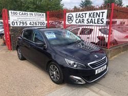 Blue Used 2015 Peugeot 308 Allure Hatchback | £3,400 (Fair price)