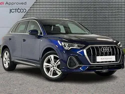 Blue Used 2022 Audi Q3 S-Line SUV | £28,000 (Fair price)