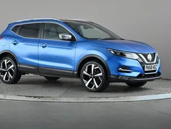 Blue Used 2018 Nissan Qashqai Tekna+ SUV | £11,298 (Fair price)