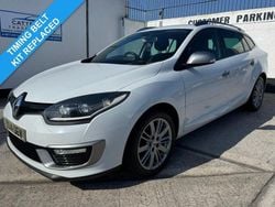 White Used 2014 Renault Mégane GT Line GT-Line Estate | £5,495 (A bit pricey)