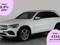 Used 2022 Mercedes GLC220 AMG line Estate | £20,907 (Good price)