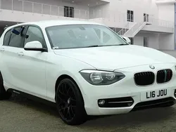 White Used 2013 BMW 118 Sport Line Hatchback | £5,495 (Fair price)