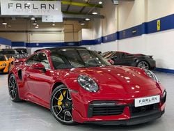 Red Used 2020 Porsche 911 Turbo S Coupe | £145,000 (Expensive)