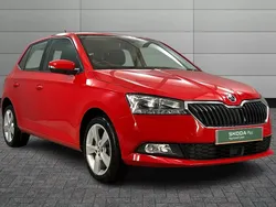 Red Used 2018 Skoda Fabia SE Hatchback | £9,000 (Fair price)