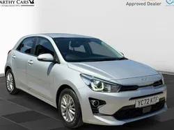Silver Used 2022 Kia Rio 2 Hatchback | £13,795 (Fair price)