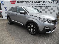 Grey Used 2018 Peugeot 3008 Allure Hatchback | £9,995 (Fair price)