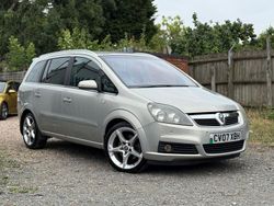 Silver Used 2007 Vauxhall Zafira SRi MPV | £998 (Fair price)