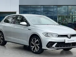 Silver Used 2024 VW Polo R-line Hatchback | £22,047 (Fair price)