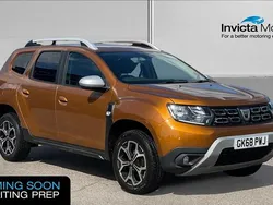 Orange Used 2018 Dacia Duster Prestige SUV | £9,000 (Expensive)