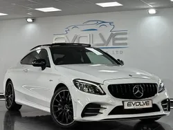 White Used 2018 Mercedes C43 AMG Premium Plus Coupe | £27,495 (Fair price)