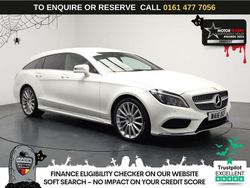 White Used 2016 Mercedes CLS220 Shooting Brake AMG line Estate | £13,780