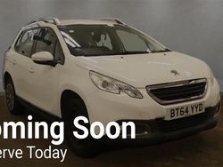 White Used 2015 Peugeot 2008 Active SUV | £5,249 (Fair price)