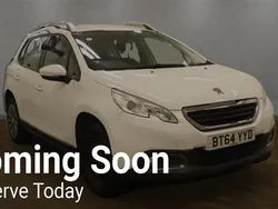 White Used 2015 Peugeot 2008 Active SUV | £5,249 (Fair price)