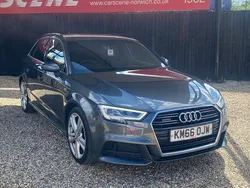 Grey Used 2016 Audi A3 Sportback S-Line Hatchback | £11,699 (Fair price)