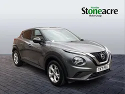 Grey Used 2021 Nissan Juke N-Connecta SUV | £13,330 (Fair price)