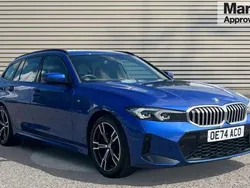 Blue Used 2024 BMW 320 M Sport Estate | £33,880 (A bit pricey)