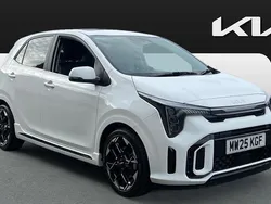 White New 2025 Kia Picanto GT-Line S Hatchback | £18,415 (Fair price)