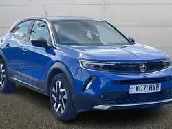 Blue Used 2021 Vauxhall Mokka Elite SUV | £14,601 (Fair price)