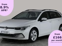 White Used 2023 VW Golf VIII Life Estate | £12,620 (Fair price)