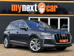 Grey Used 2021 Audi Q7 S-Line SUV | £40,995 (Fair price)