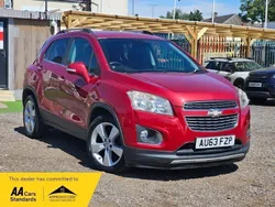 Red Used 2013 Chevrolet Trax LT SUV | £3,450