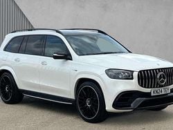 White Used 2024 Mercedes GLS63 AMG Executive SUV | £97,995 (Super price)