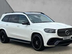 White Used 2024 Mercedes GLS63 AMG Executive SUV | £104,834