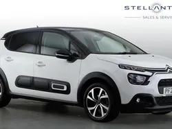 White Used 2022 Citroën C3 PureTech Hatchback | £11,709 (Fair price)