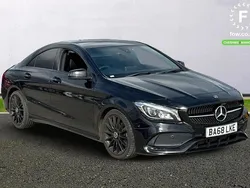 Black Used 2019 Mercedes CLA200 AMG line Coupe | £15,399 (Fair price)