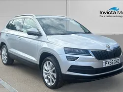 Silver Used 2018 Skoda Karoq SE L SUV | £11,299 (Fair price)