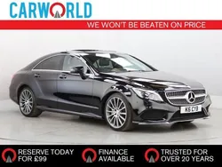 Black Used 2017 Mercedes CLS350 AMG line Coupe | £14,700 (Good price)