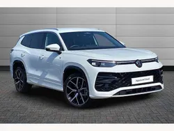 White New 2025 VW Tayron R-line SUV | £42,050 (Fair price)