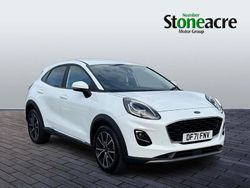 White Used 2021 Ford Puma Titanium Hatchback | £14,739