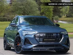 Plasma blue Used 2022 Audi e-tron Sportback Black Edition SUV | £28,990