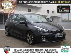 Black Used 2018 Kia Ceed GT-Line Hatchback | £9,890 (Fair price)
