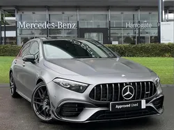 Grey Used 2025 Mercedes A45 AMG Hatchback | £57,000 (Expensive)