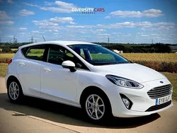 White Used 2018 Ford Fiesta Zetec Hatchback | £6,450 (Fair price)