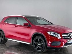 Red Used 2017 Mercedes GLA220 AMG line SUV | £16,300 (Fair price)