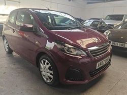 Mauve/purple Used 2017 Peugeot 108 Active Hatchback | £5,490 (Fair price)